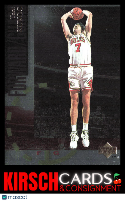 Toni Kukoc 1994-95 Upper Deck #SE12 Special Edition Chicago Bulls