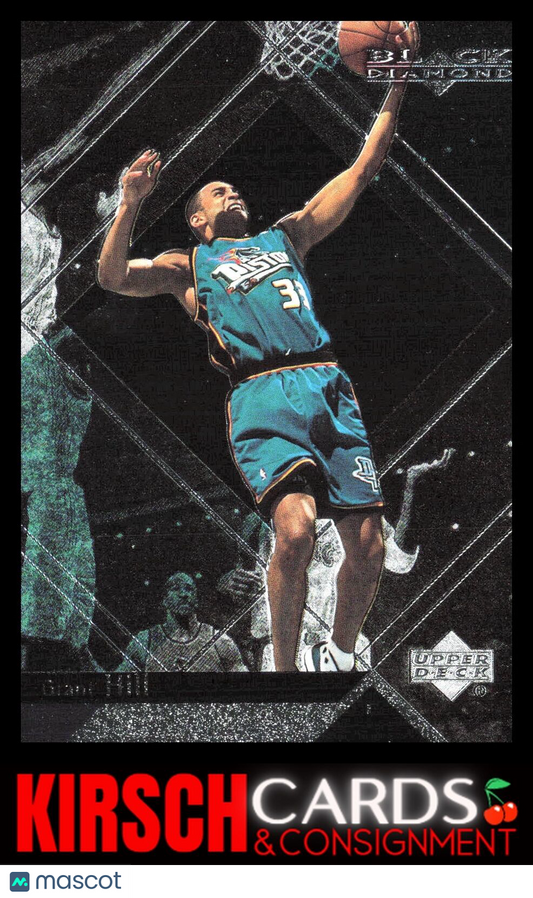 Grant Hill 1999-00 Upper Deck Black Diamond #22 Detroit Pistons