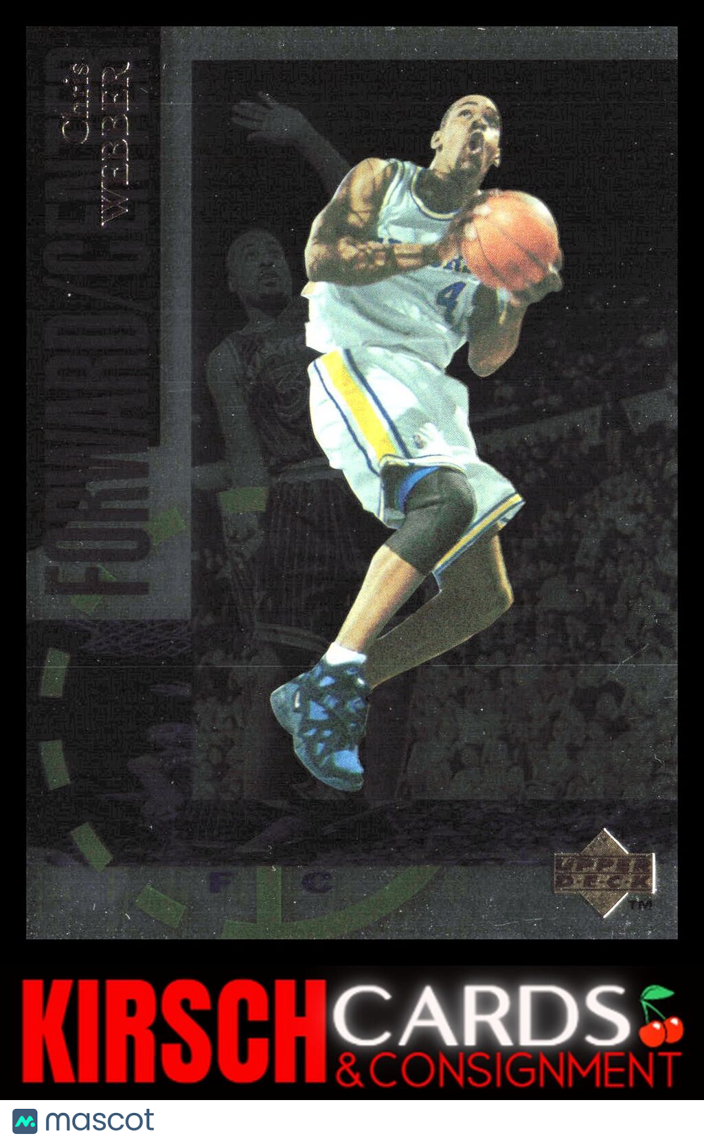 Chris Webber 1994-95 Upper Deck #SE30 Special Edition Golden State Warriors