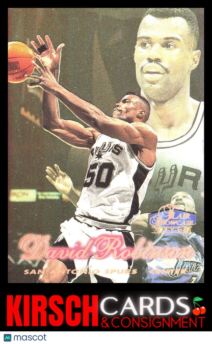 David Robinson 1997-98 Flair Showcase #27 Flair Showcase Row 2 San Antonio Spurs