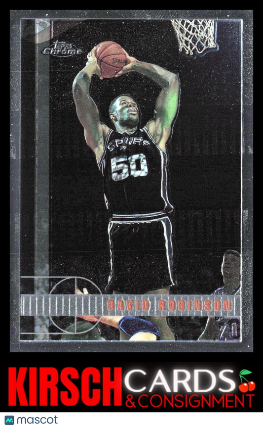 David Robinson 1997-98 Topps Chrome #46 San Antonio Spurs