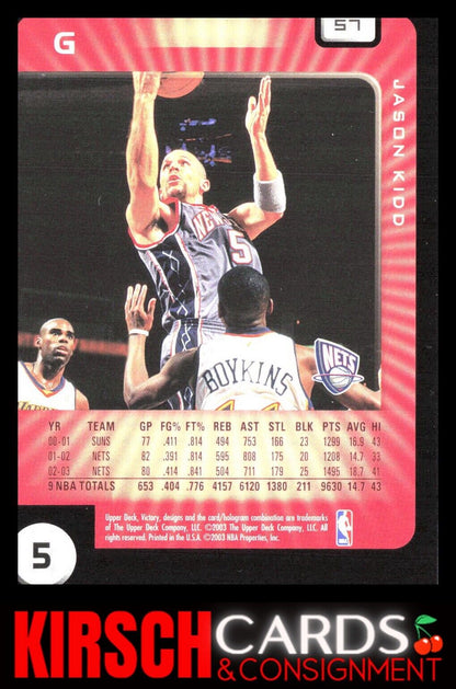 Jason Kidd 2003-04 Upper Deck Victory #57 New Jersey Nets