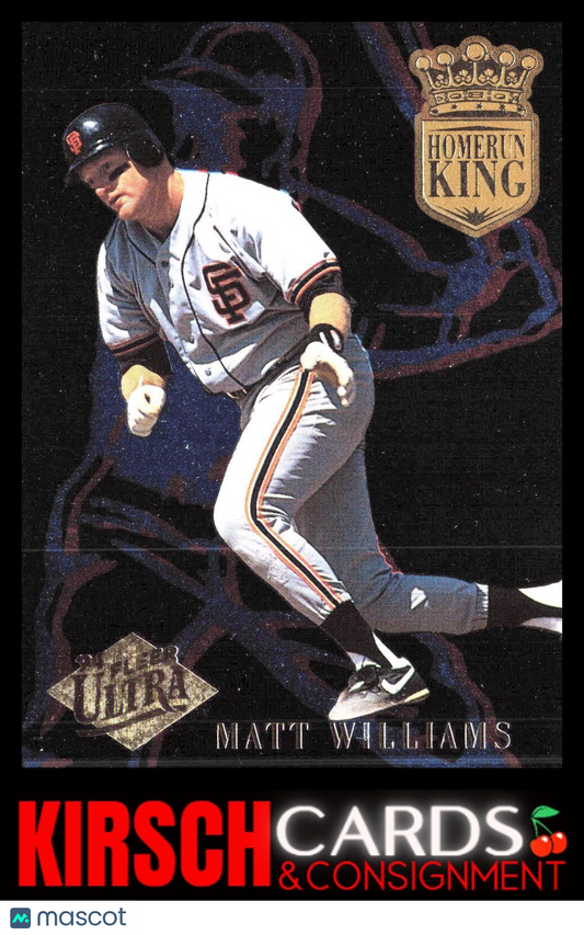 Matt Williams 1994 Ultra #9 Home Run Kings San Francisco Giants