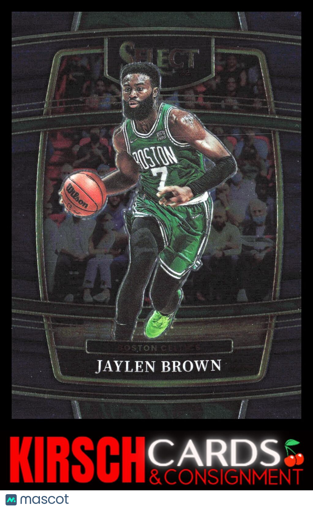 Jaylen Brown 2021-22 Panini Select #67 Blue (Retail Base) Boston Celtics