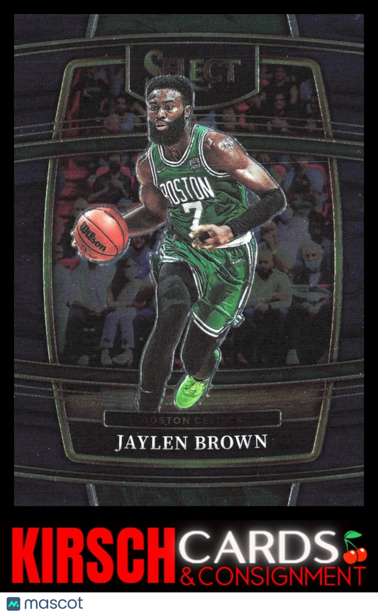 Jaylen Brown 2021-22 Panini Select #67 Blue (Retail Base) Boston Celtics