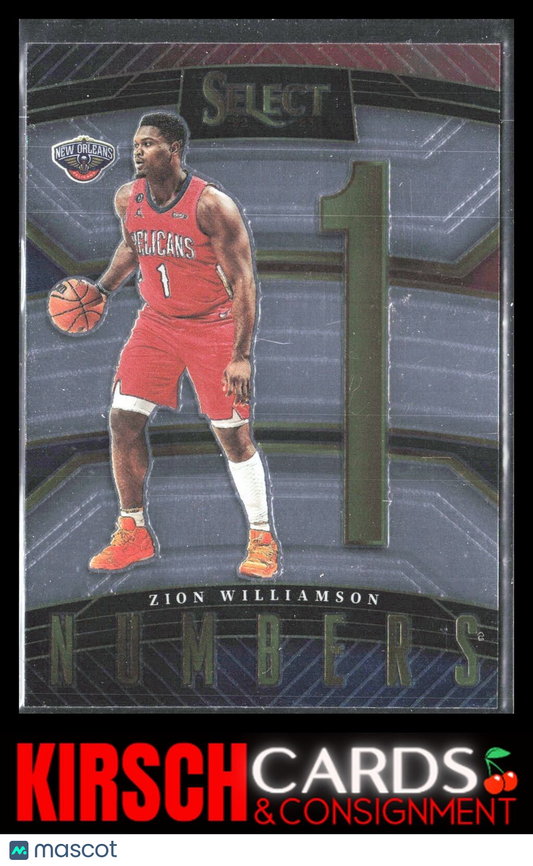 Zion Williamson 2022-23 Panini Select #2 Select Numbers New Orleans Pelicans