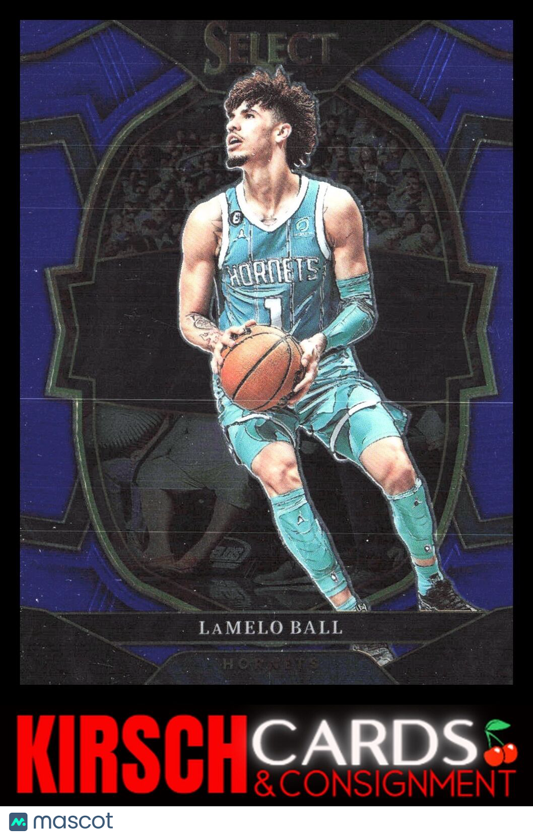 LaMelo Ball 2022-23 Panini Select #41 Blue (Retail Base) Charlotte Hornets