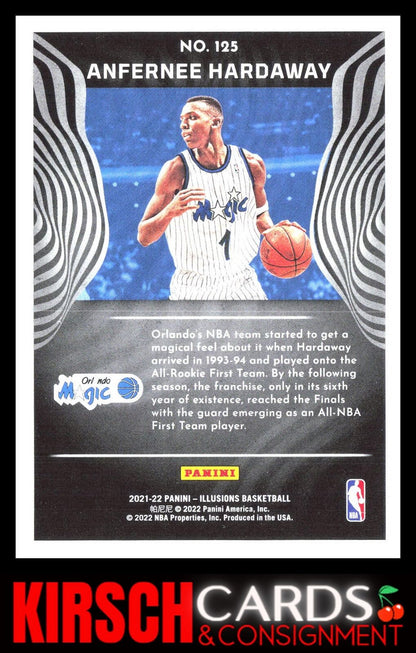 Anfernee Hardaway 2021-22 Panini Illusions #125 Orlando Magic