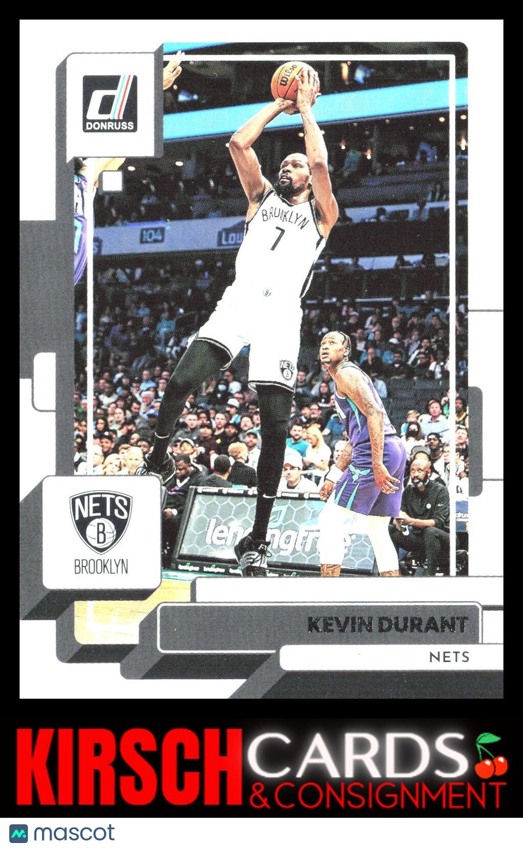 Kevin Durant 2022-23 Donruss #6 Brooklyn Nets