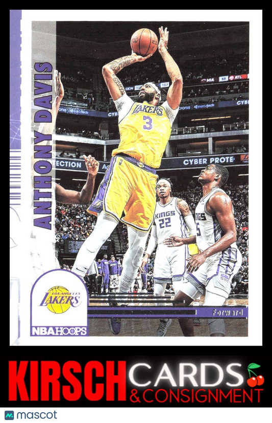 Anthony Davis 2022-23 Hoops #290 Los Angeles Lakers