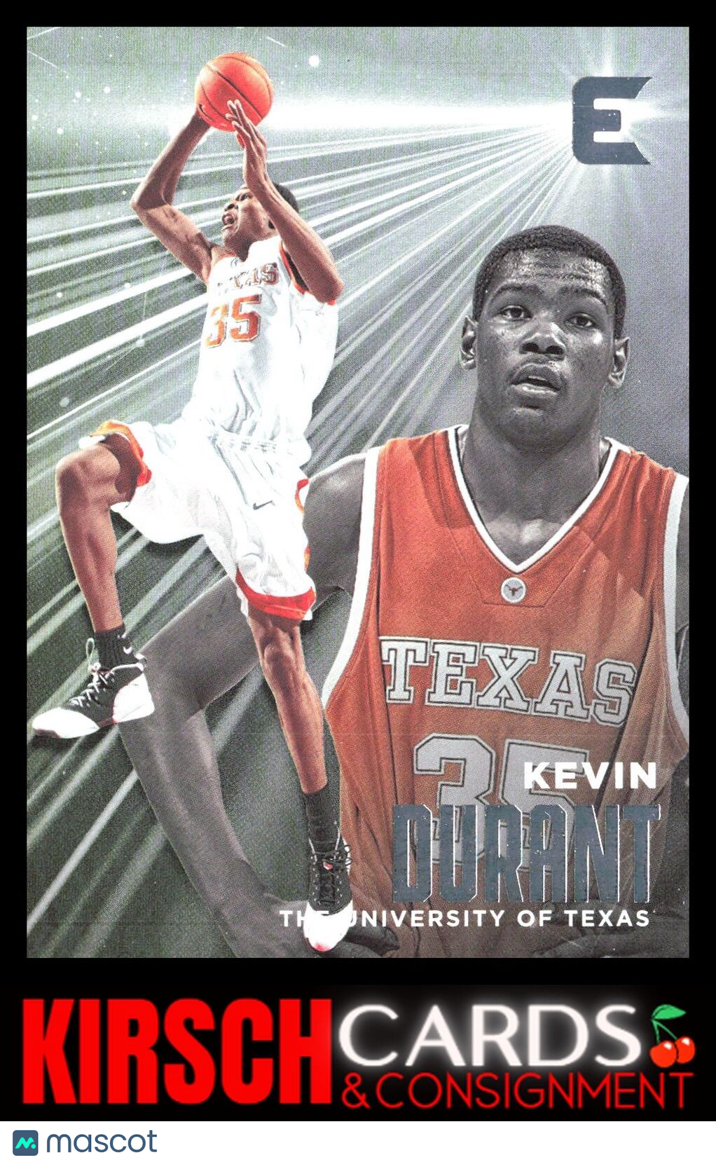 Kevin Durant 2022 Panini Chronicles Draft Picks #22 Essentials Texas Longhorns