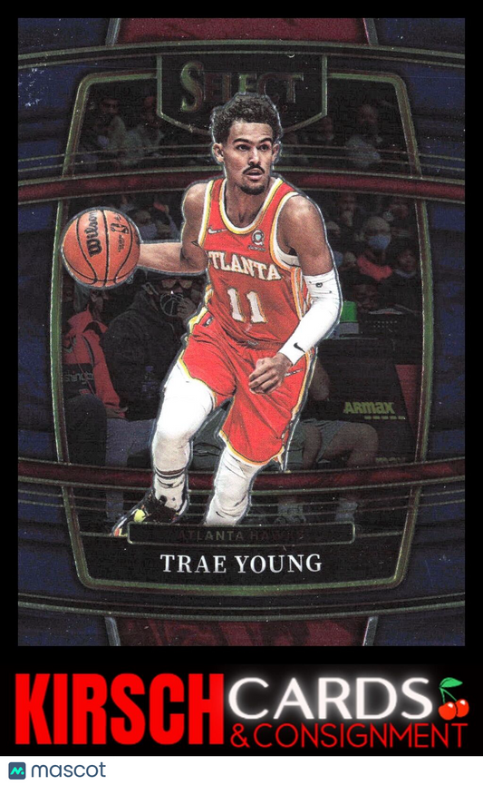 Trae Young 2021-22 Panini Select #26 Blue (Retail Base) Atlanta Hawks