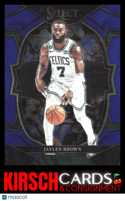 Jaylen Brown 2022-23 Panini Select #32 Blue (Retail Base) Boston Celtics