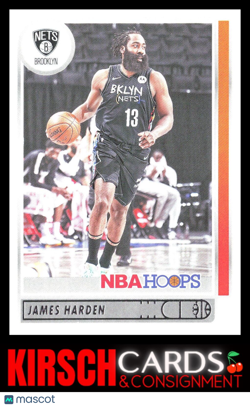 James Harden 2021-22 Hoops Winter #67 Brooklyn Nets