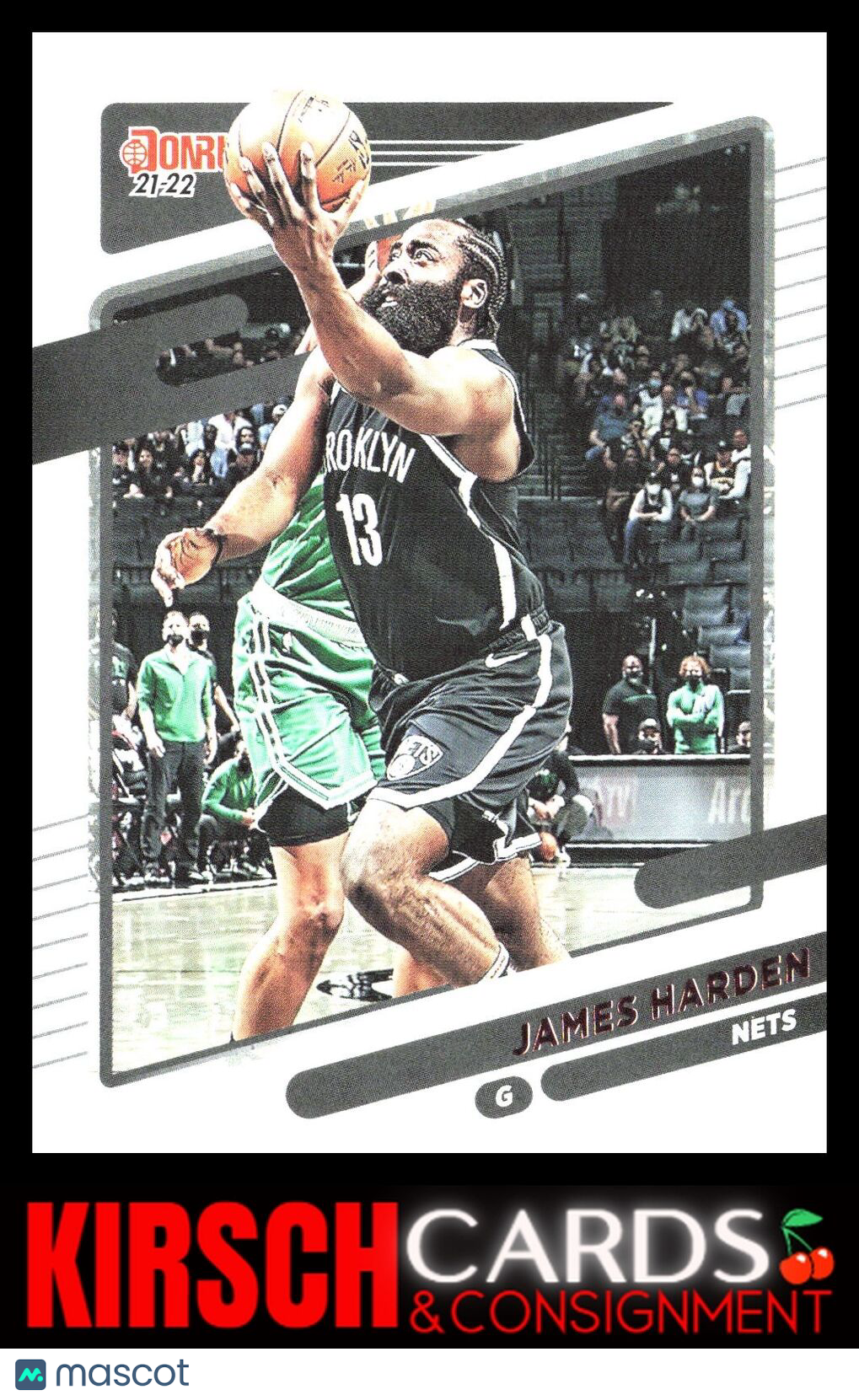 James Harden 2021-22 Donruss #64 Brooklyn Nets