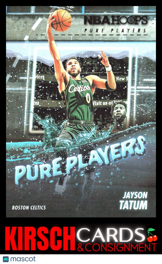 Jayson Tatum 2023-24 Hoops Winter #5 Pure Players Boston Celtics