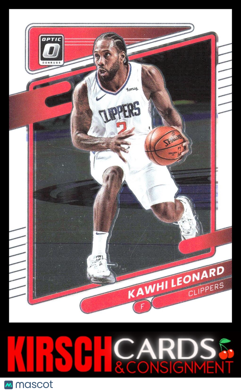 Kawhi Leonard 2021-22 Donruss Optic #145 Los Angeles Clippers