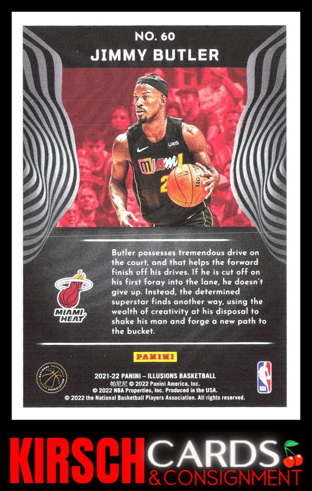 Jimmy Butler 2021-22 Panini Illusions #60 Miami Heat