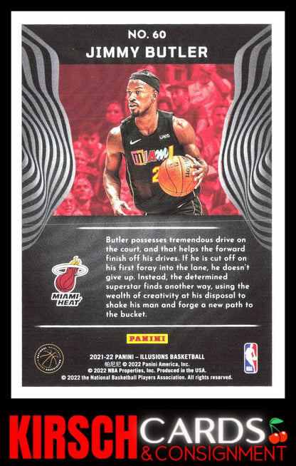 Jimmy Butler 2021-22 Panini Illusions #60 Miami Heat