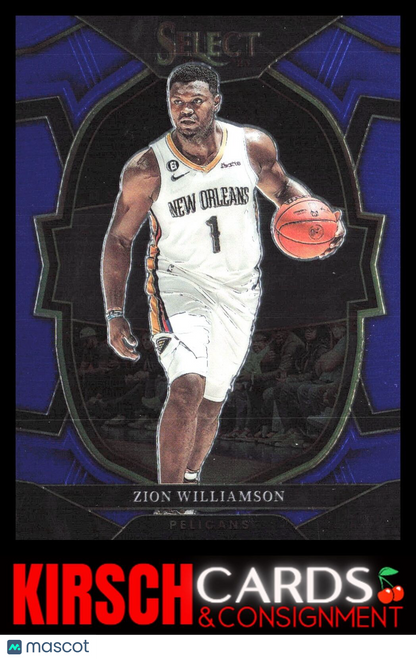 Zion Williamson 2022-23 Panini Select #24 New Orleans Pelicans