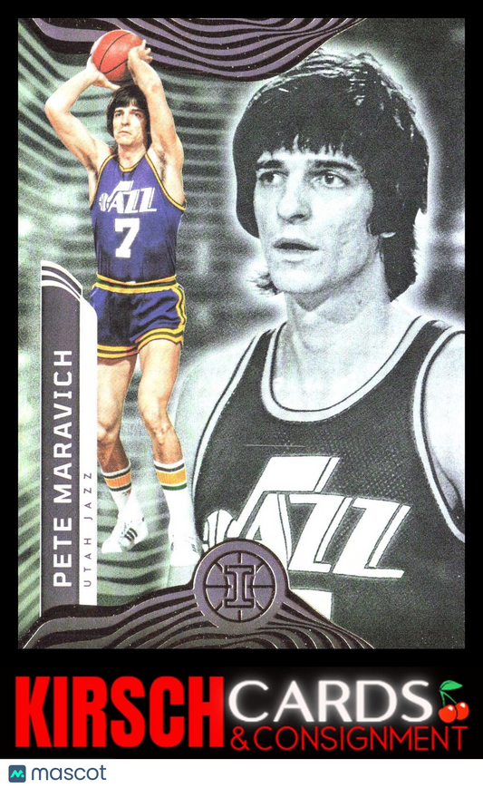 Pete Maravich 2021-22 Panini Illusions #133 Utah Jazz