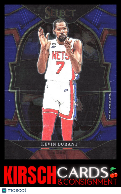 Kevin Durant 2022-23 Panini Select #37 Blue (Retail Base) Phoenix Suns