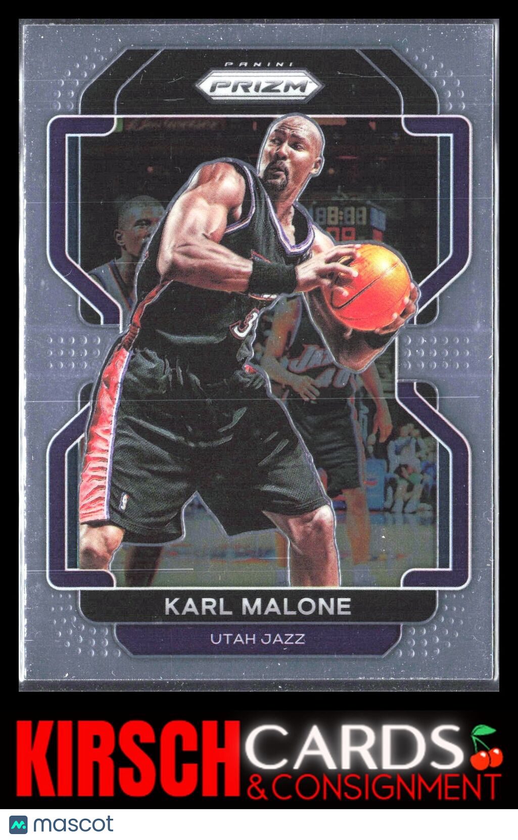 Karl Malone 2021-22 Panini Prizm #259 Utah Jazz