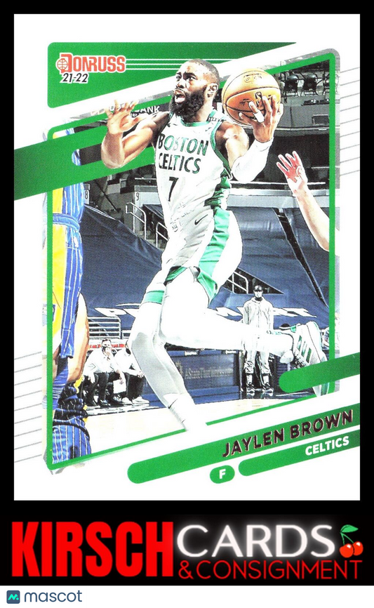 Jaylen Brown 2021-22 Donruss #164 Boston Celtics