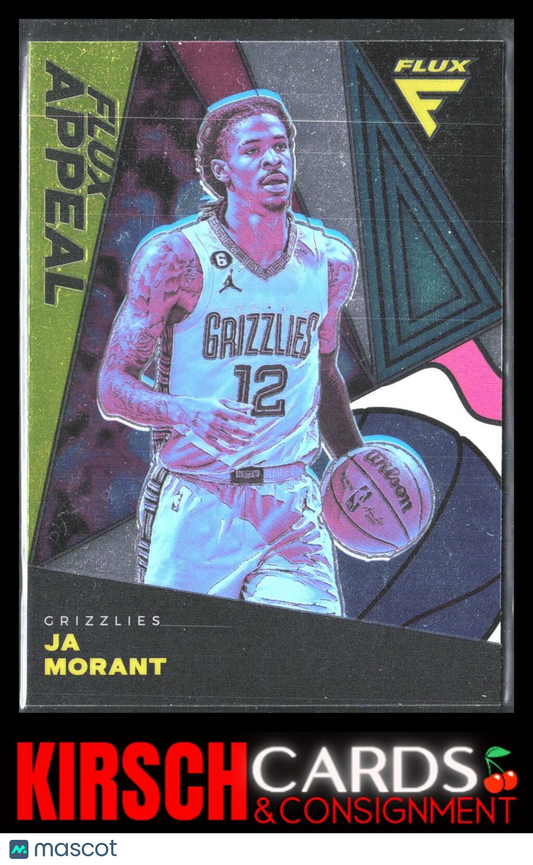 Ja Morant 2022-23 Panini Flux #10 Flux Appeal Memphis Grizzlies