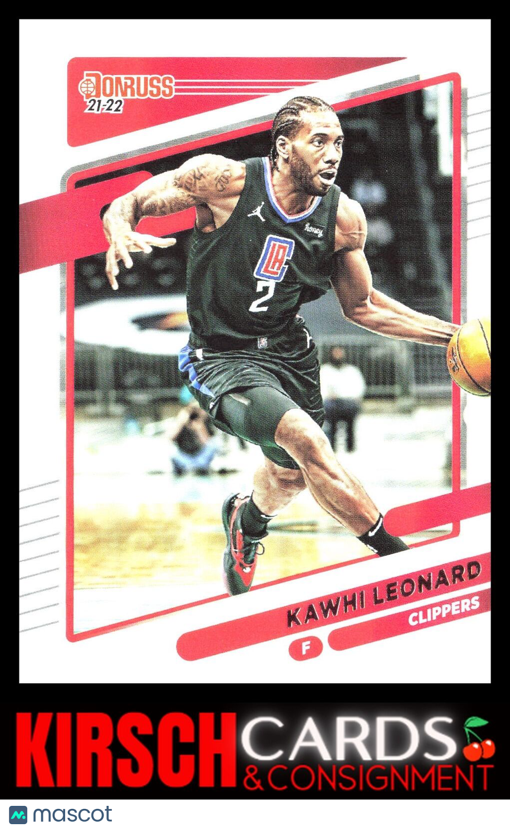 Kawhi Leonard 2021-22 Donruss #136 Los Angeles Clippers