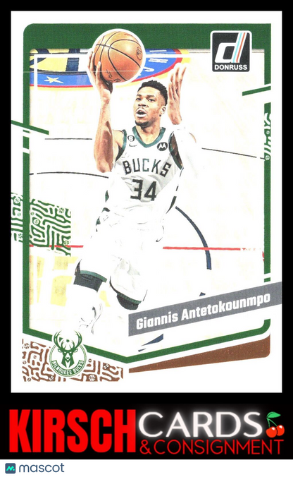 Giannis Antetokounmpo 2023-24 Donruss #188 Milwaukee Bucks