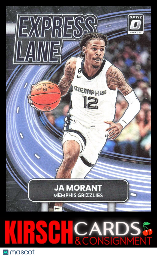 Ja Morant 2022-23 Donruss Optic #1 Express Lane Memphis Grizzlies