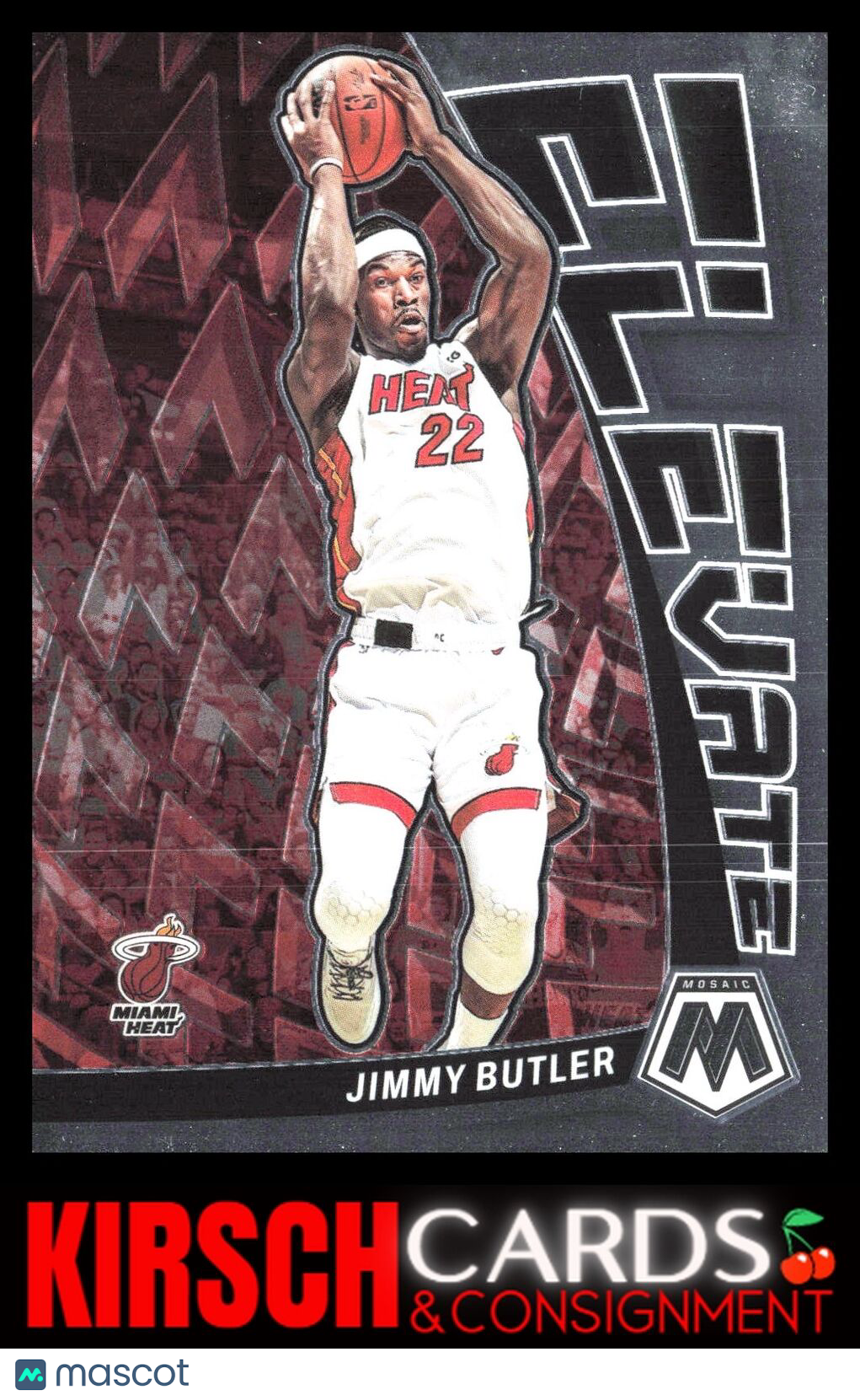 Jimmy Butler 2022-23 Panini Mosaic #21 Elevate Miami Heat