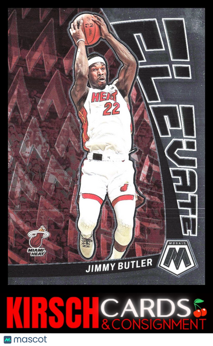 Jimmy Butler 2022-23 Panini Mosaic #21 Elevate Miami Heat