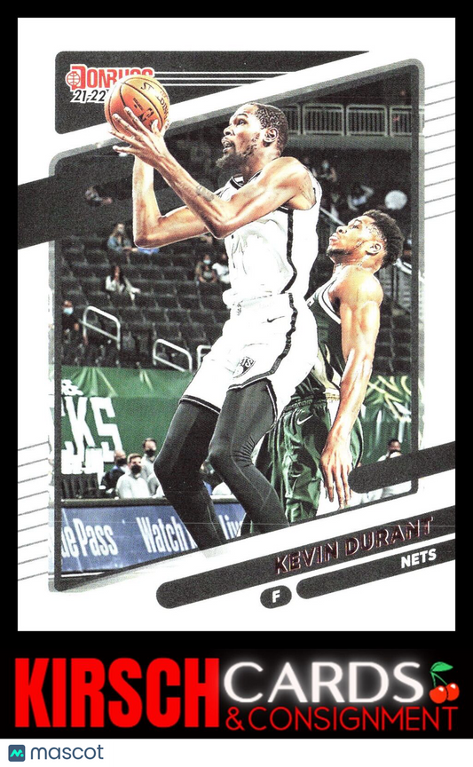 Kevin Durant 2021-22 Donruss #8 Brooklyn Nets