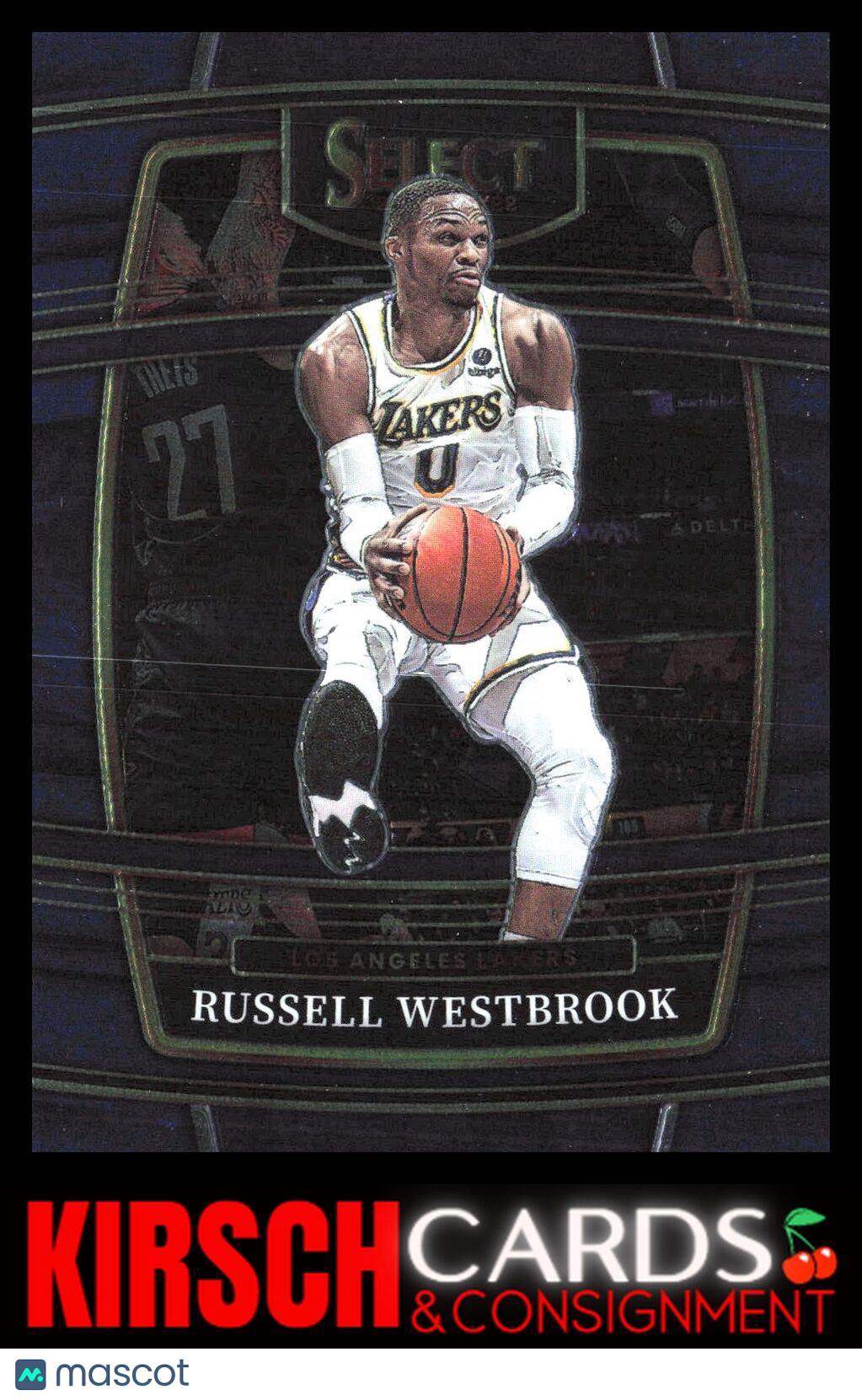 Russell Westbrook 2021-22 Panini Select #54 Blue (Retail Base)