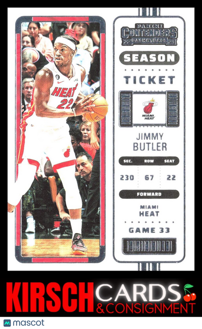 Jimmy Butler 2022-23 Panini Contenders #75 Miami Heat