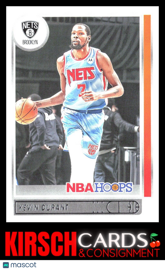 Kevin Durant 2021-22 Hoops #87 Brooklyn Nets