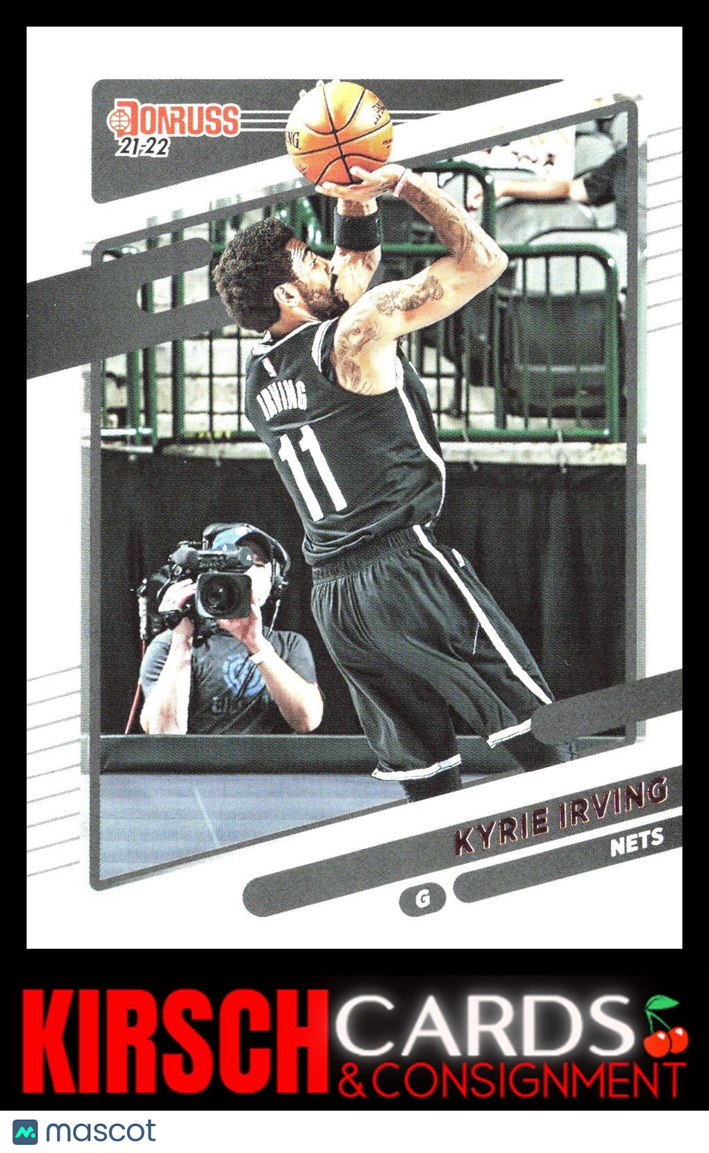 Kyrie Irving 2021-22 Donruss #179 Brooklyn Nets