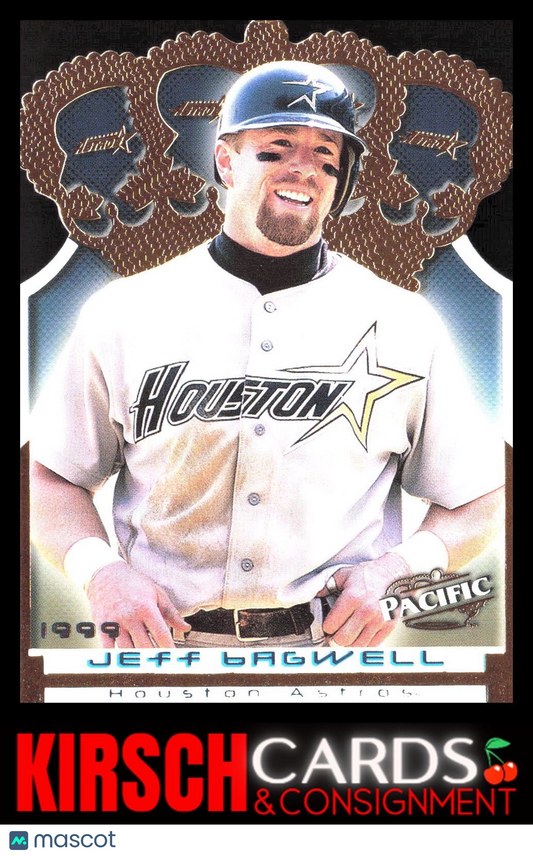 Jeff Bagwell 1999 Pacific #27 Gold Crown Die Cuts Houston Astros