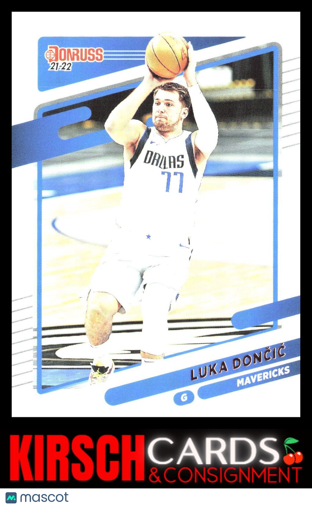 Luka Doncic 2021-22 Donruss #77 Dallas Mavericks