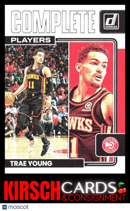 Trae Young 2022-23 Donruss #10 Complete Players Atlanta Hawks