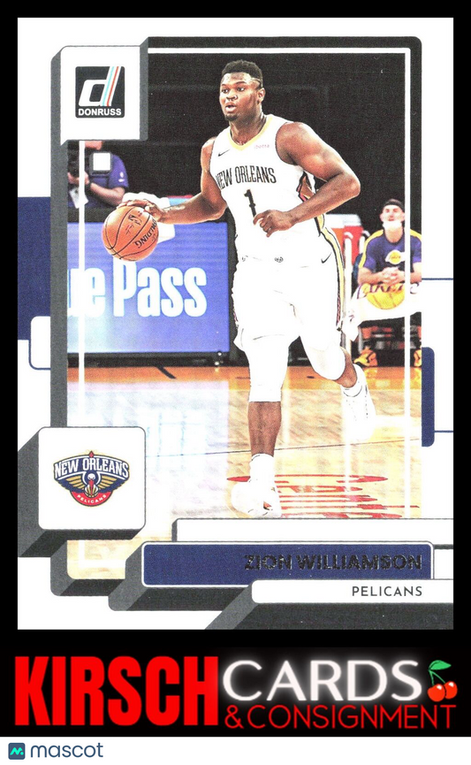 Zion Williamson 2022-23 Donruss #164 New Orleans Pelicans