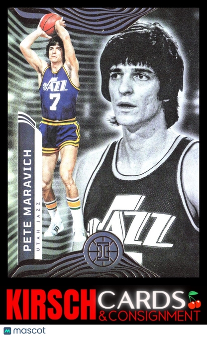 Pete Maravich 2021-22 Panini Illusions #133 Utah Jazz