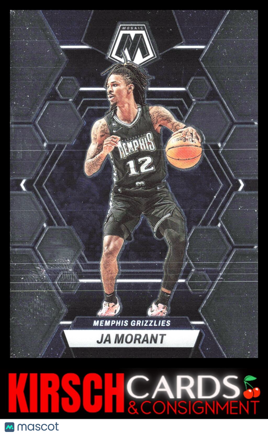 Ja Morant 2022-23 Panini Mosaic #82 Memphis Grizzlies