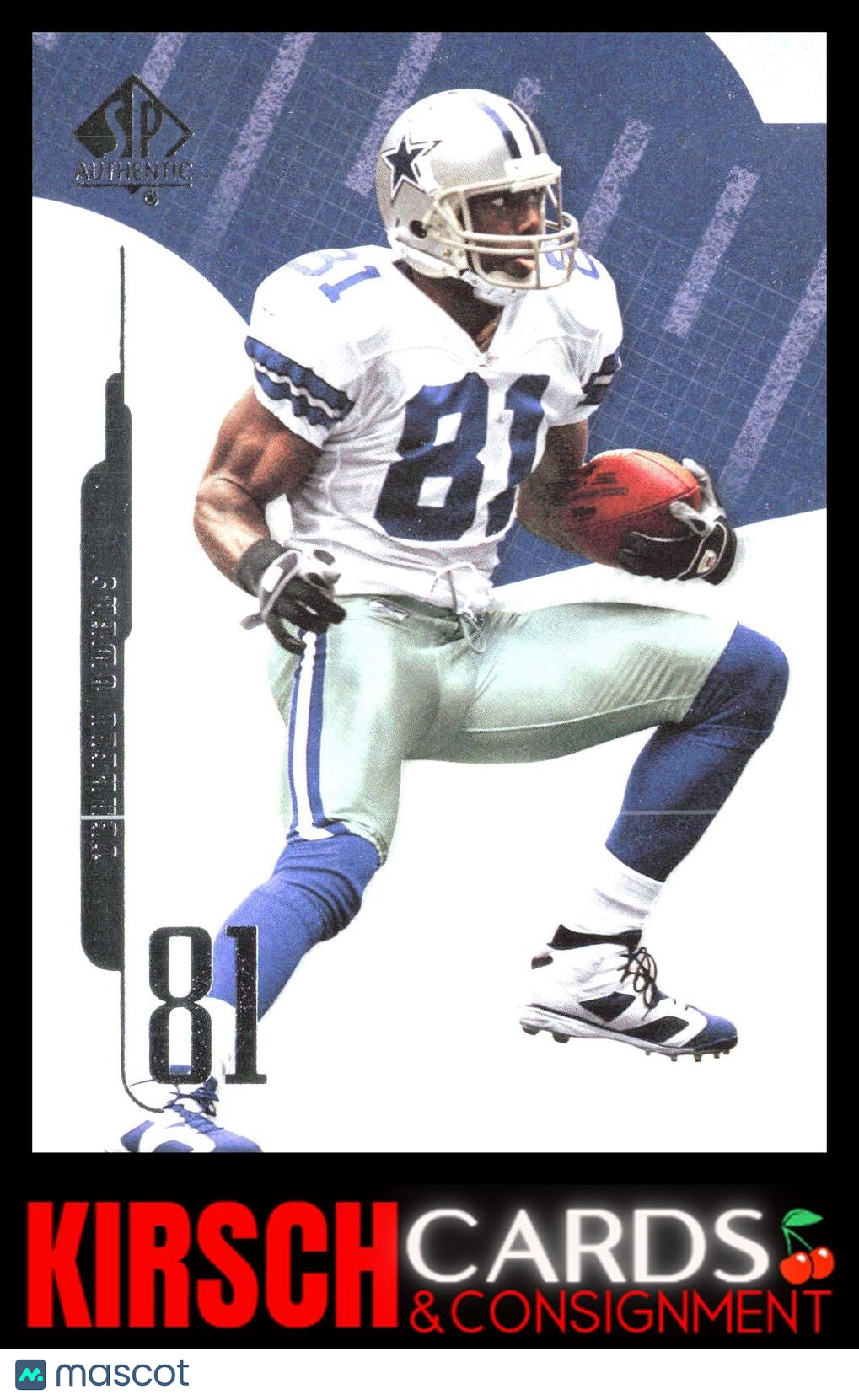 Terrell Owens 2008 SP Authentic #51 Retail Dallas Cowboys