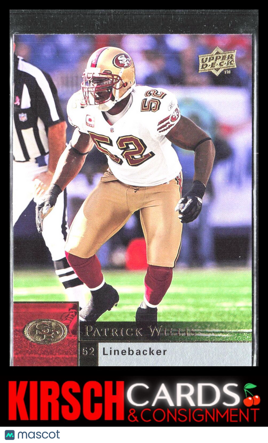 Patrick Willis 2009 Upper Deck #167 San Francisco 49ers