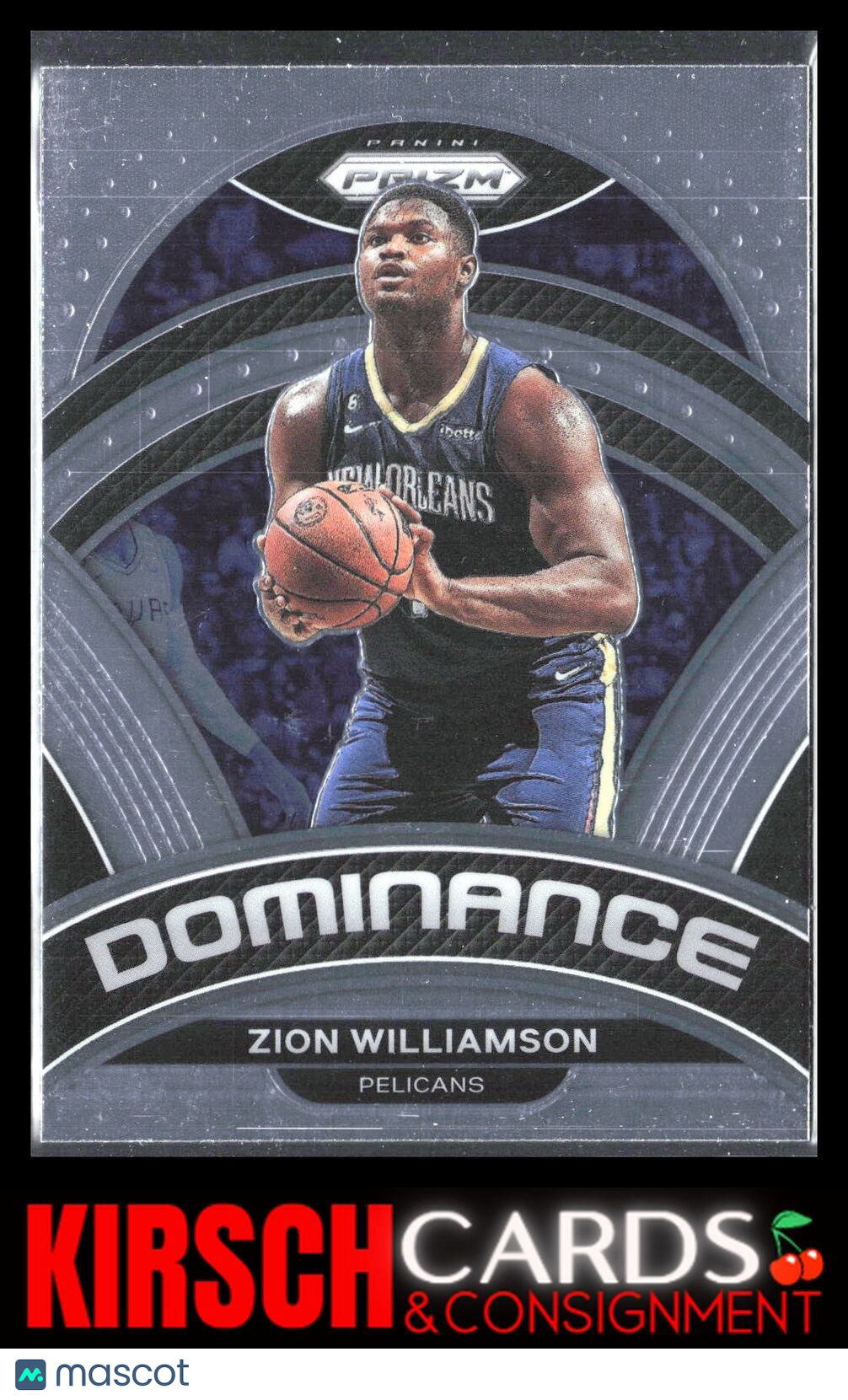 Zion Williamson 2022-23 Panini Prizm #15 Dominance New Orleans Pelicans