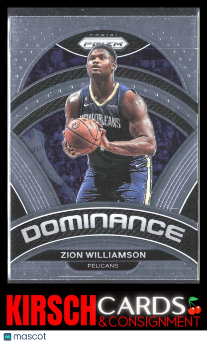 Zion Williamson 2022-23 Panini Prizm #15 Dominance New Orleans Pelicans