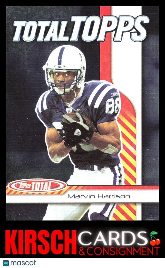 Marvin Harrison 2004 Topps Total #TT8 Total Topps Indianapolis Colts